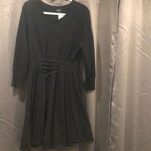 Torrid black sweater dress